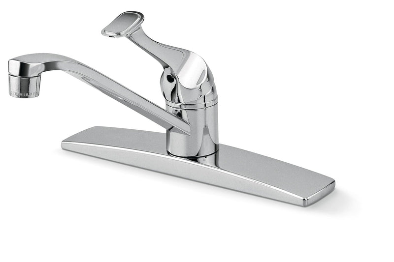 Single Handle Metal Lever Kitchen Faucet, Chrome V5990