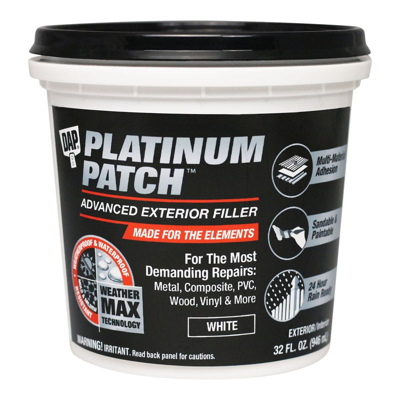 Platinum Patch Advanced Exterior Filler, 946-ml A8792
