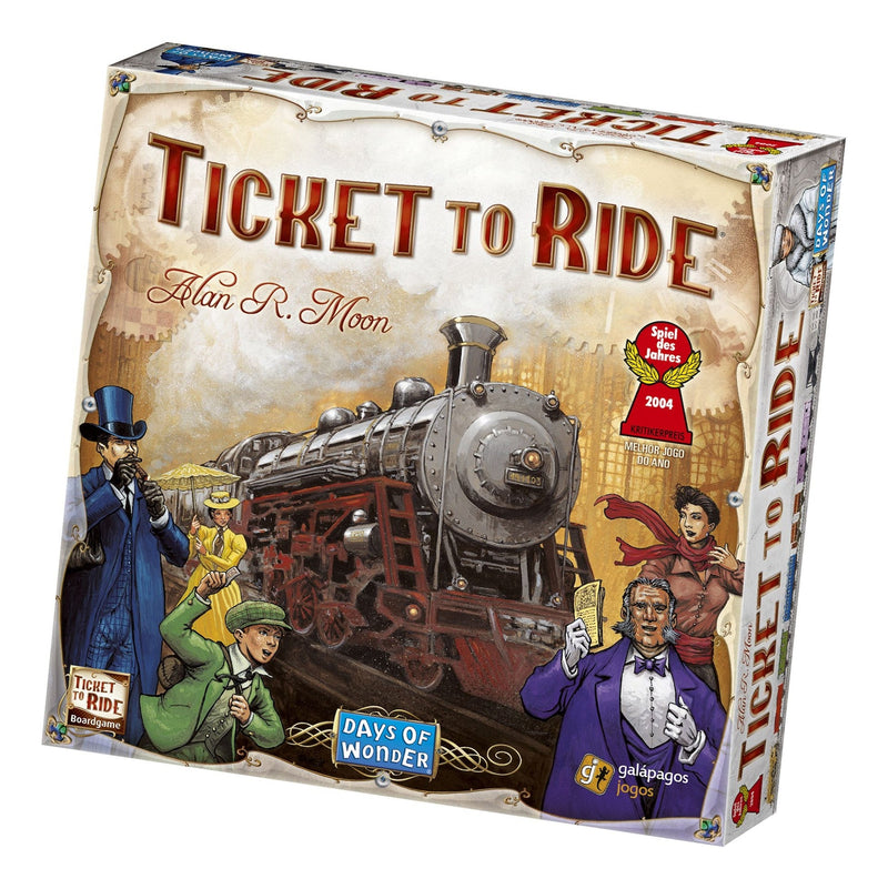 Railway Train Adventure Family Board Game Set, Ages 7+ B4943