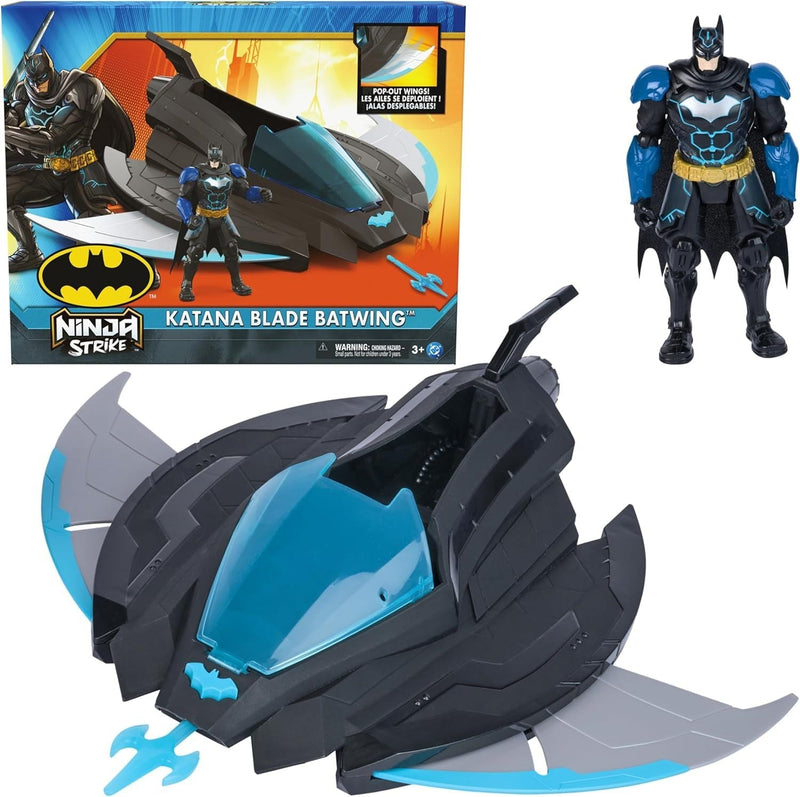 DC Ninja Srike Katana Blade Batwing and 6-in Action Figure, Ages 3+ L5011