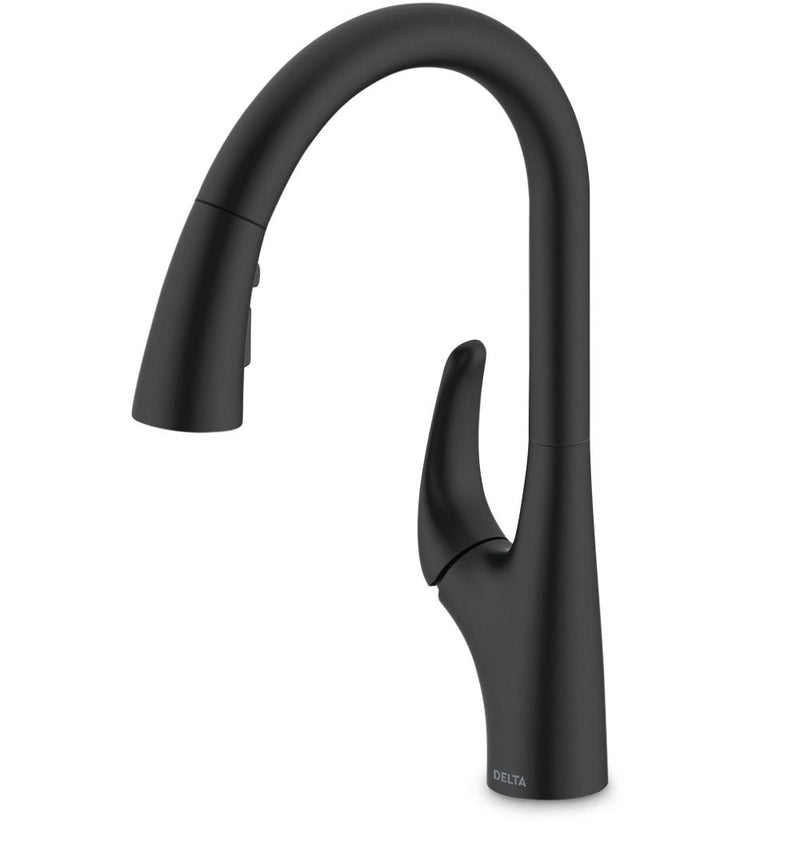 Seabourne Pull-Down Kitchen Faucet, Matte Black G4325
