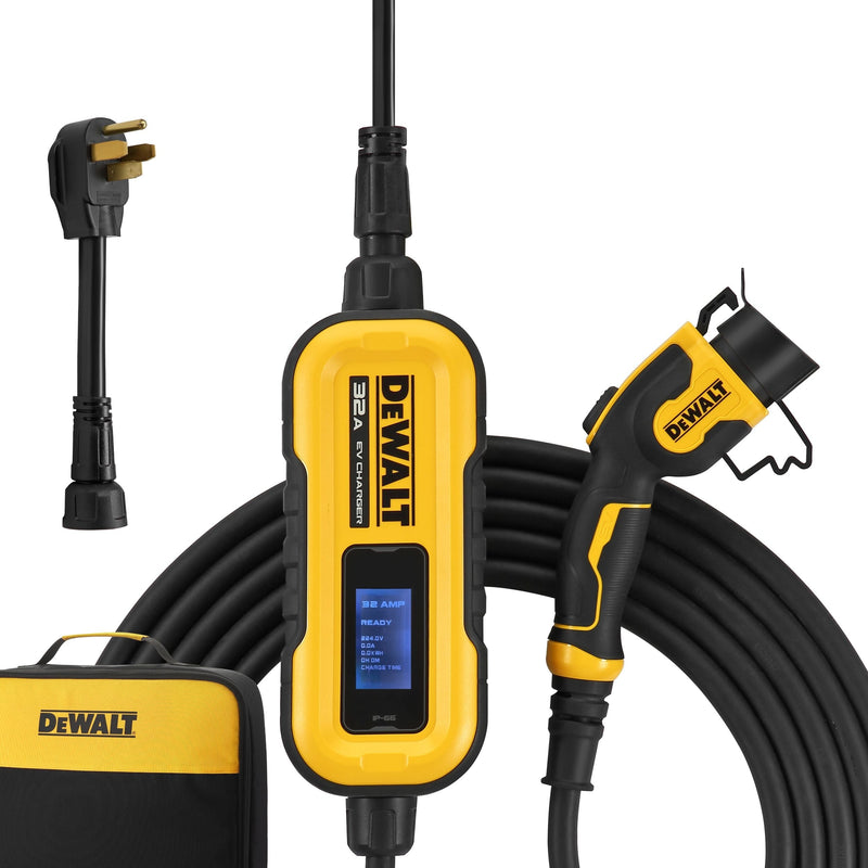 32A Level 1 & 2 NEMA 14-50 J1772 EV Charger O7512