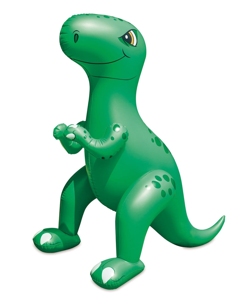 Dinosuar Giant Inflatable Water Sprinkler, Green, 7-ft, Ages 5+, for Beach/Pool Fun Activities Q2224