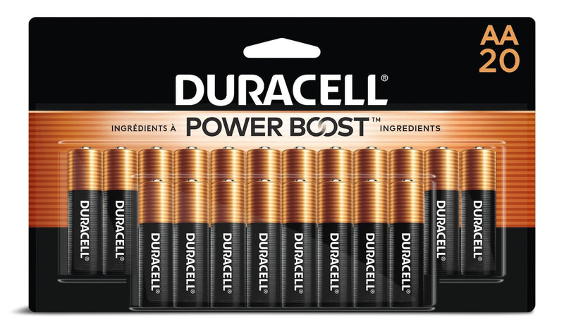 Coppertop AA Batteries, Alkaline, 20-pk A7097