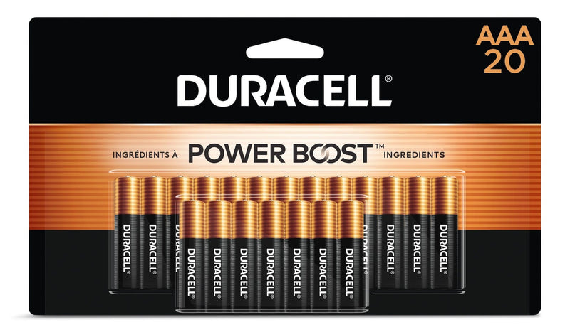 Coppertop AAA Batteries, Alkaline, 20-pk I2188