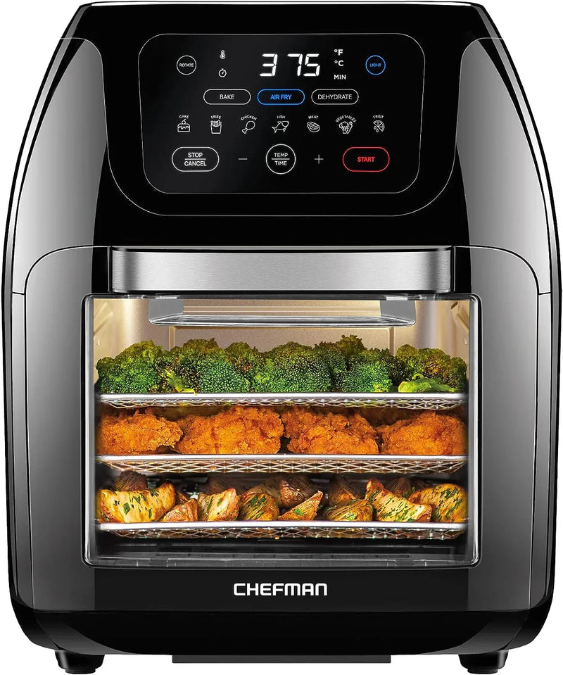 Multifunctional Digital Air Fryer Rotisserie, Dehydrator, Convection Oven E4169