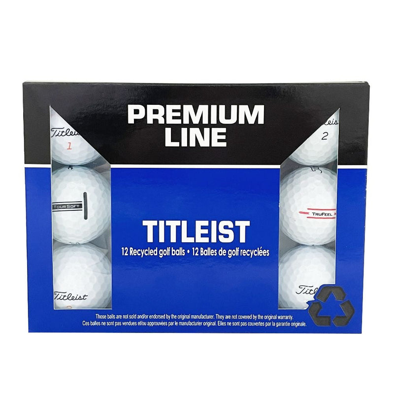 Premium Line Recycled Gold Balls, White, 12-pk B9601
