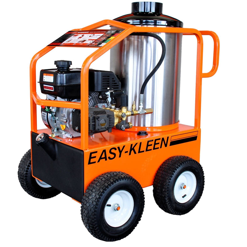 Commercial 2700 PSI 3 GPM 6.5 HP Engine Hot Water Wheeled Gas Pressure Washer Y1857