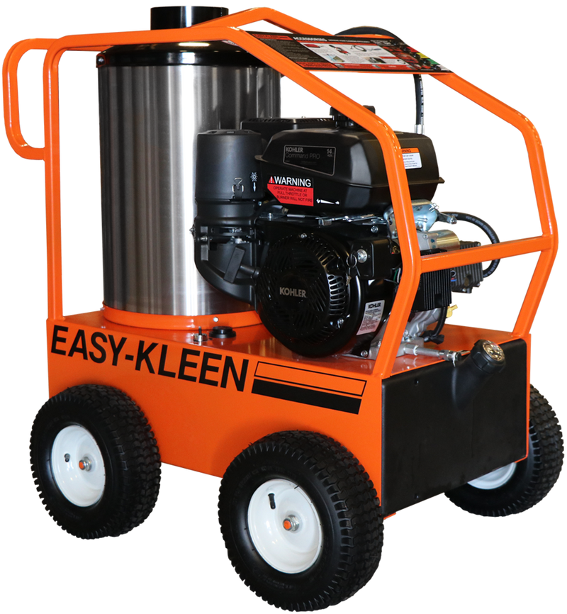 Commercial 4000 PSI 3.5 GPM 14 HP Engine Hot Water Wheeled Gas Pressure Washer Y9043