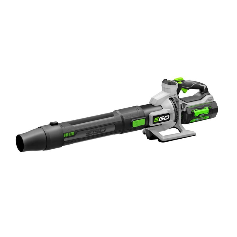 56V Brushless Cordless 880 CFM Carbon Fiber Leaf Blower Kit with (2) 4Ah Batteries and 320W Charger, LB8803-2 R9968