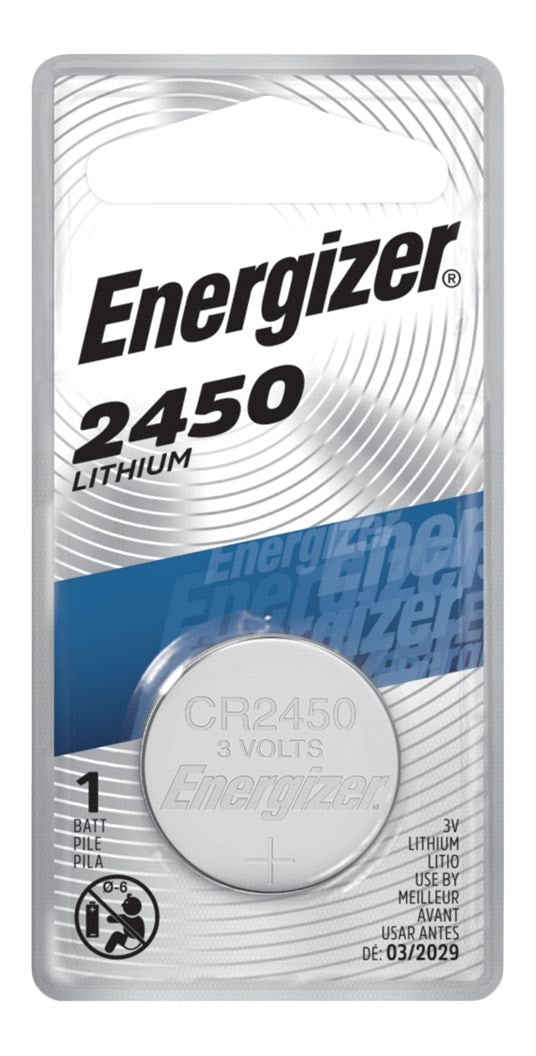 1-pk CR2450 3V / 3 Volt Lithium Coin Cell Battery, Long Lasting, All Purpose X6382