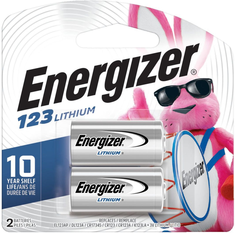 2-pk CR123 3V / 3 Volt Lithium Photo Batteries I7596