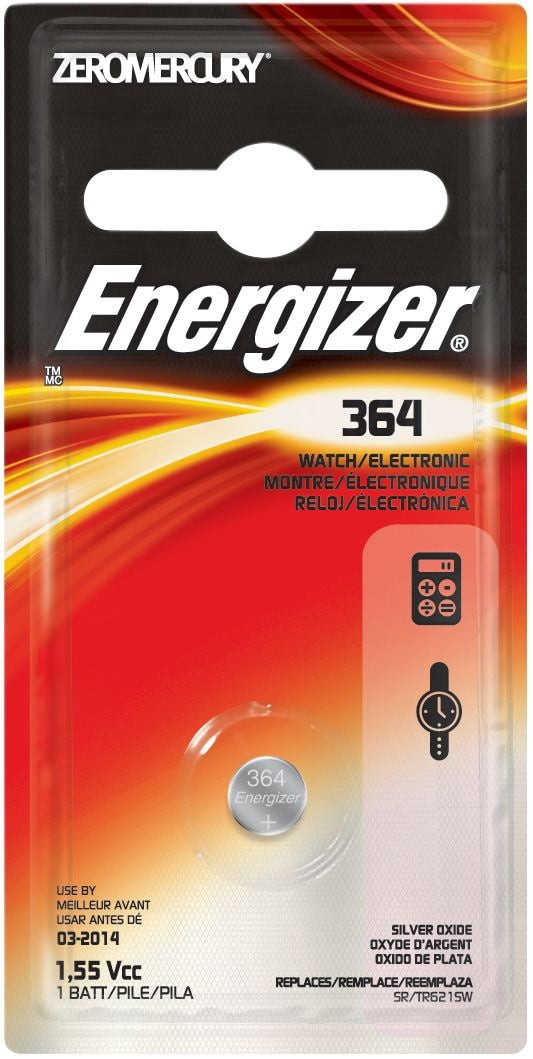 Silver Oxide 1-pk 365/363 SR621SW 1.5V / 1.5 Volt Button Cell Watch Battery L8309