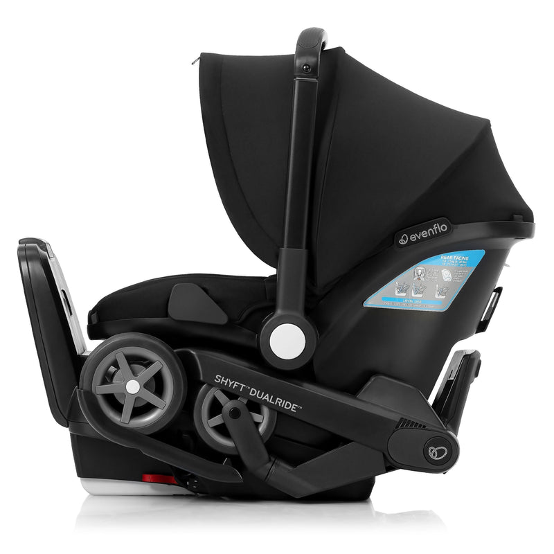 Shyft DualRide Infant Car Seat and Stroller, Black R4571