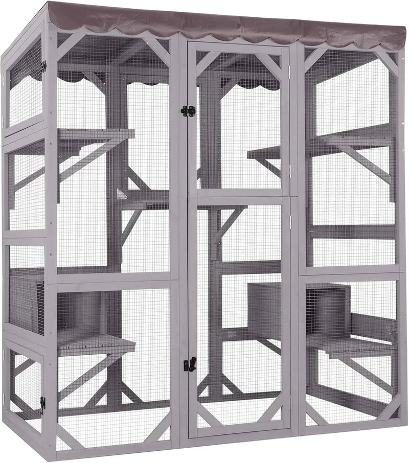 Catio Outdoor Cat Enclosure - Large Walk-In Kitty Cage G2731