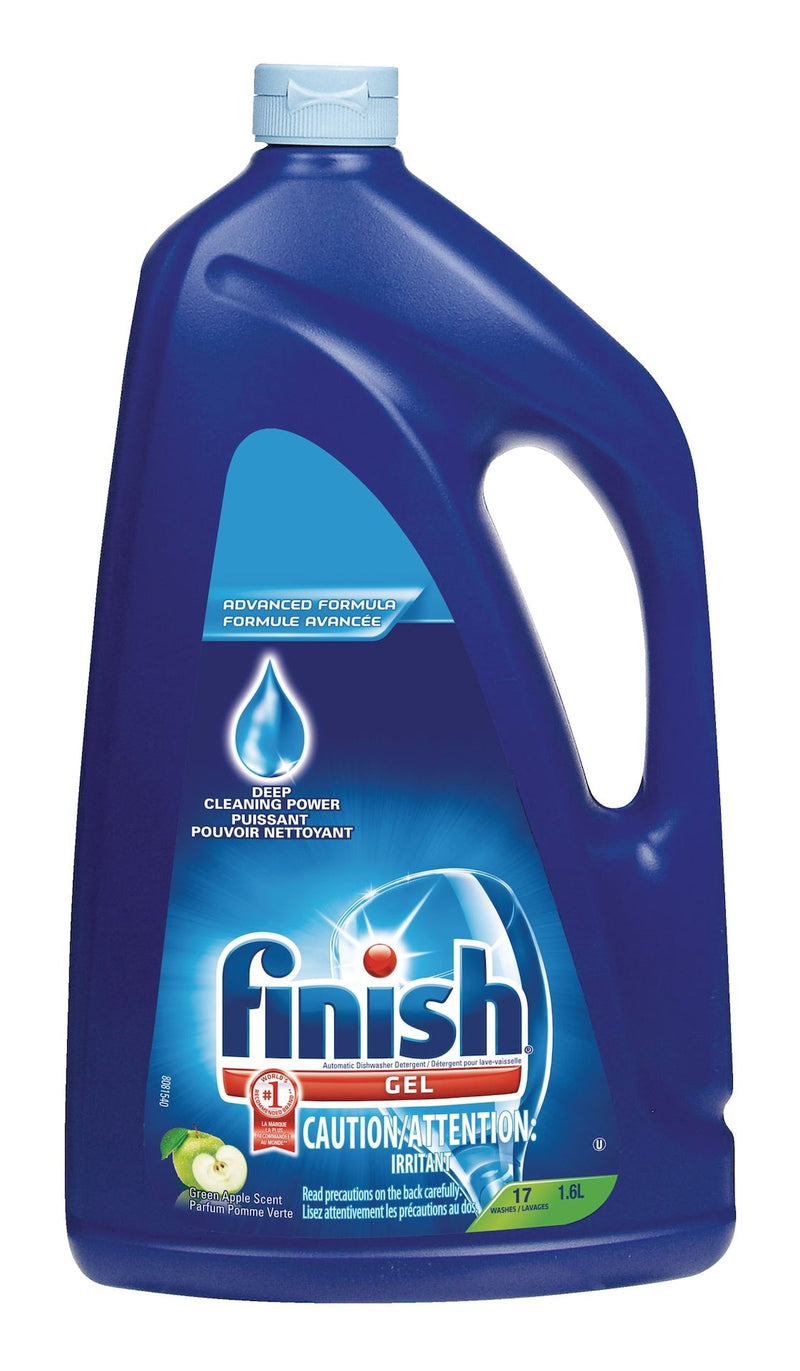 Dishwasher Detergent Gel, Green Apple Scent, 1.6-L T7214