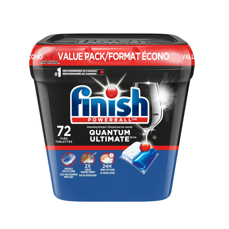 Quantum Ultimate Dishwasher Detergent Tabs, Fresh Scent, 72-pk B9538