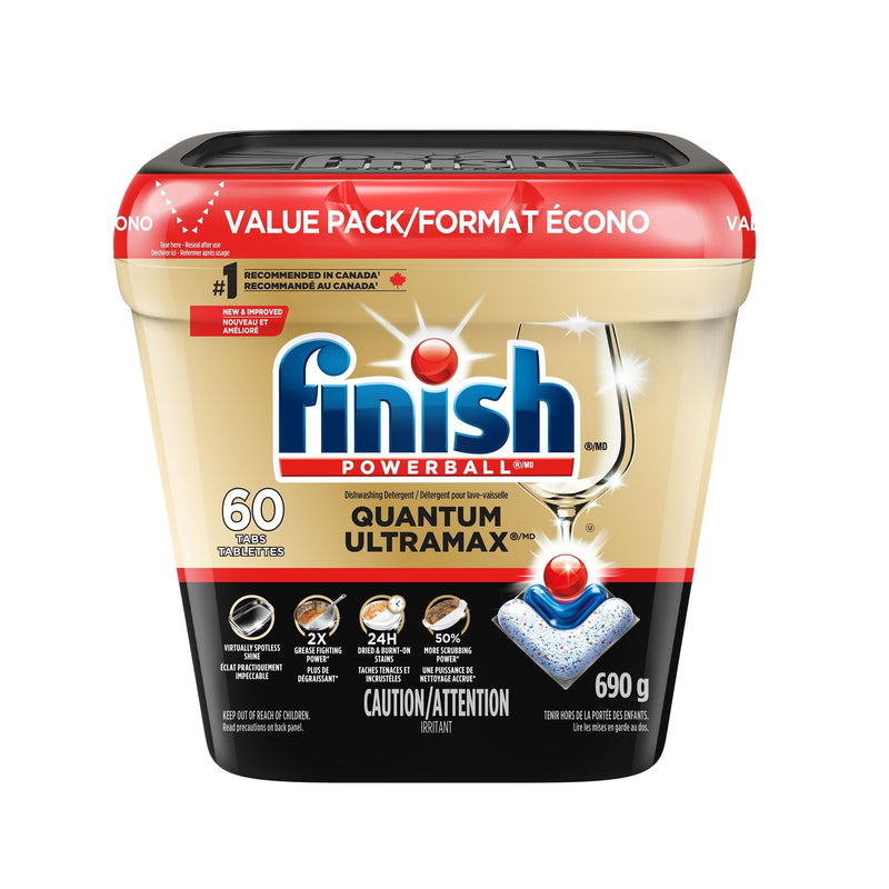 Quantum UltraMAX Dishwasher Detergent, 60-ct E4499