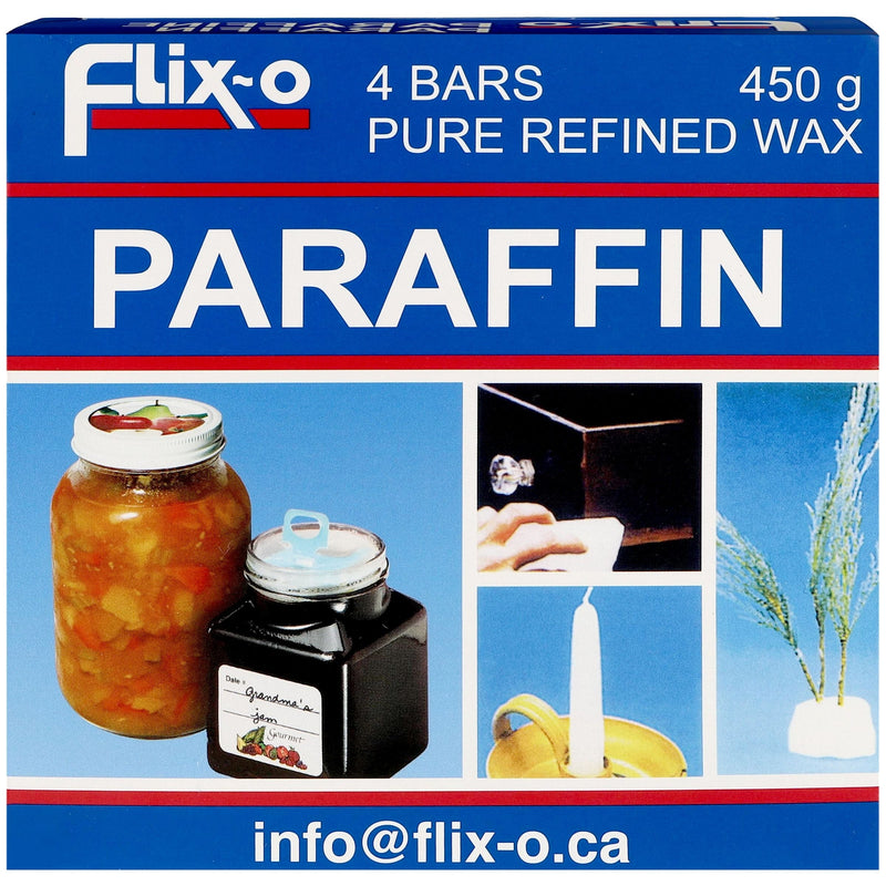 Wax Paraffin Wax, FDA-Approved, 4 Bars, 450-g N1040
