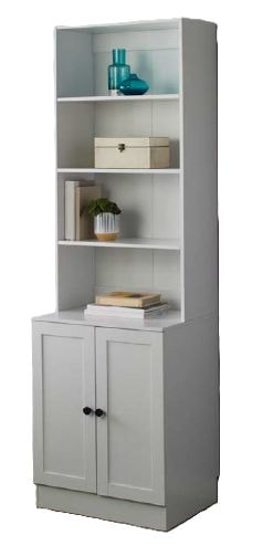 Bookcase Cabinet, White J2343