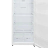 30 in. 21 cu ft. White Garage Ready Refrigerator with Reversible Door