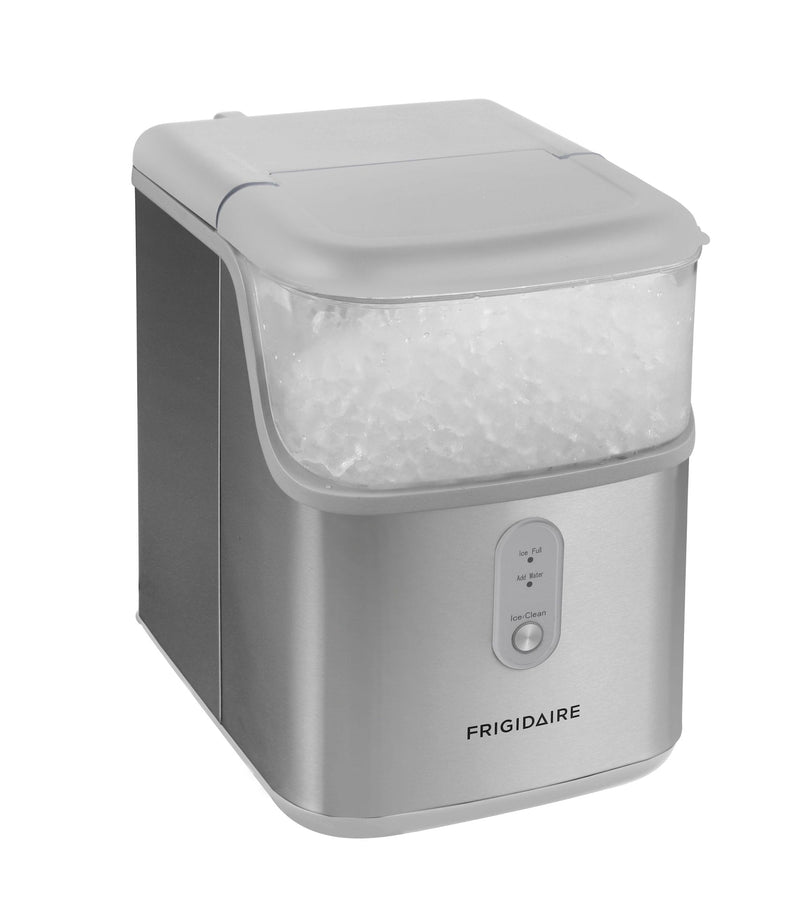 Countertop Soft Nugget Ice Maker, 33-lb/Day, Stainless Steel W7761