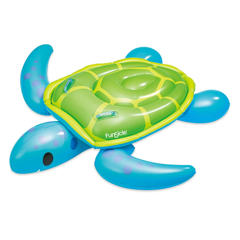 Turtle Time Ride-On Pool Float, Ages 3+ E7158