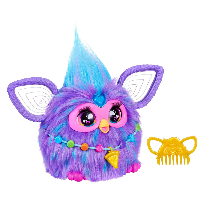 Purple Interactive Plush Toy, Electronic, French Version, Ages 6+ P4121