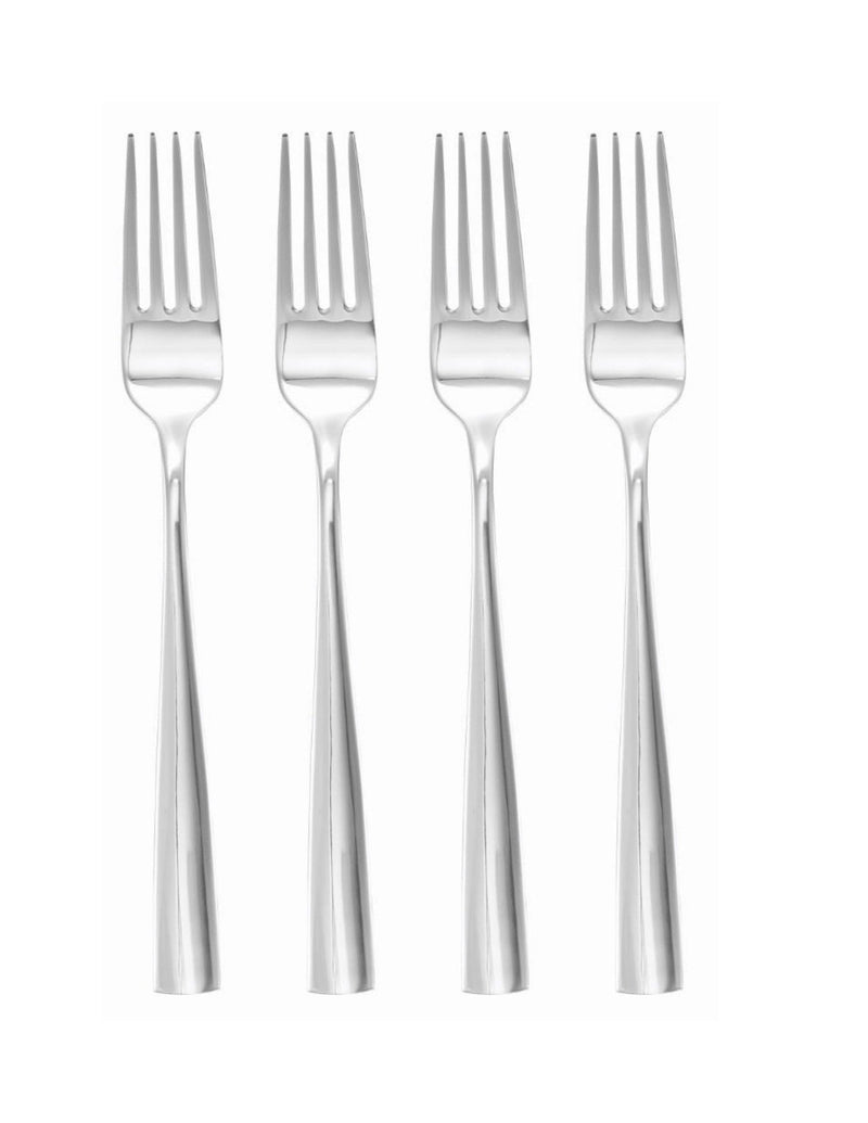 Champagne Salad Fork Set, Dishwasher Safe, 4-pc C3684