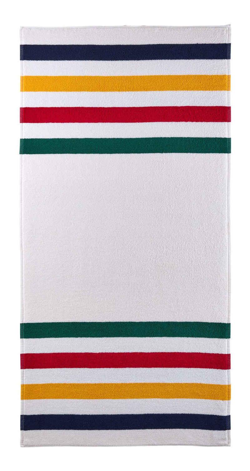 Stripes Beach Towel, Classic Horizontal, Multi-Coloured, 70-in x 40-in U4791