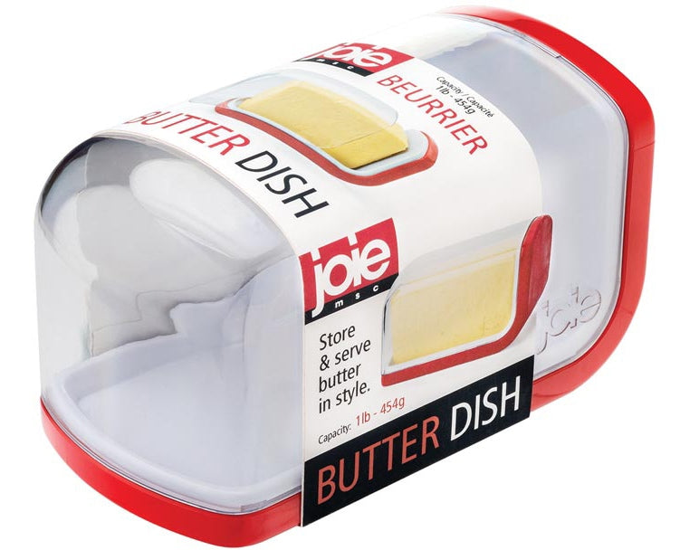 Covered Plastic Butter Dish, 1-lb Butter Capacity, BPA Free C3441