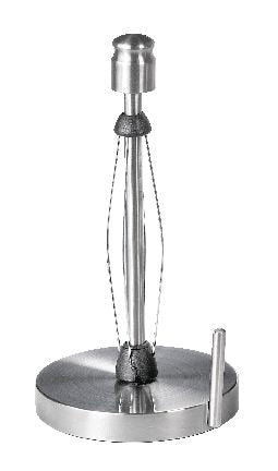 Perfect Tear Stainless Steel Upright Paper Towel Holder with Weighted Base, 13-in H O7706