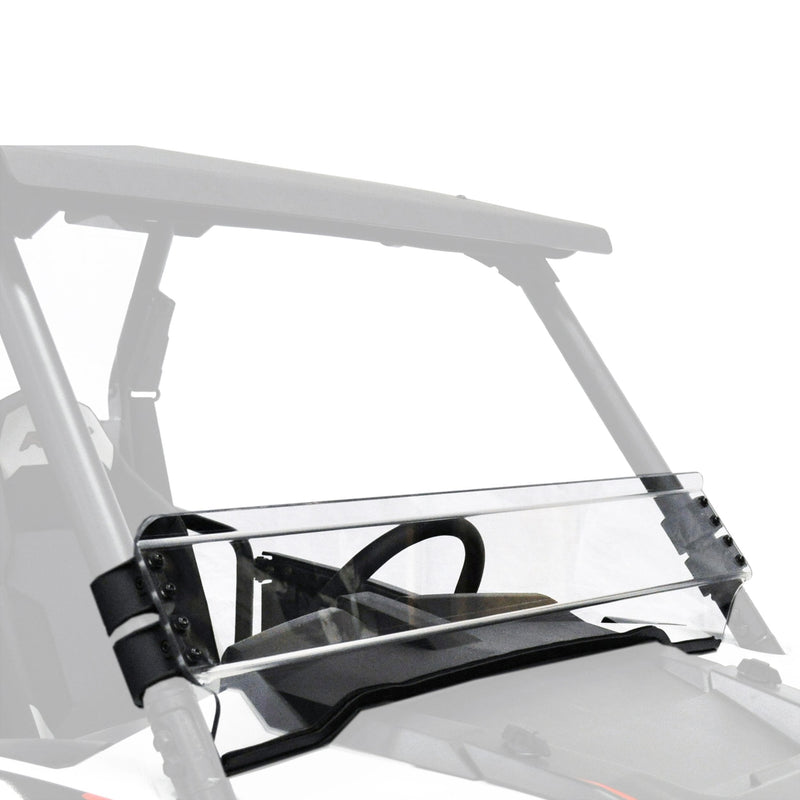 Uncoated Half Fixed Windshield, RZR1000 R2005