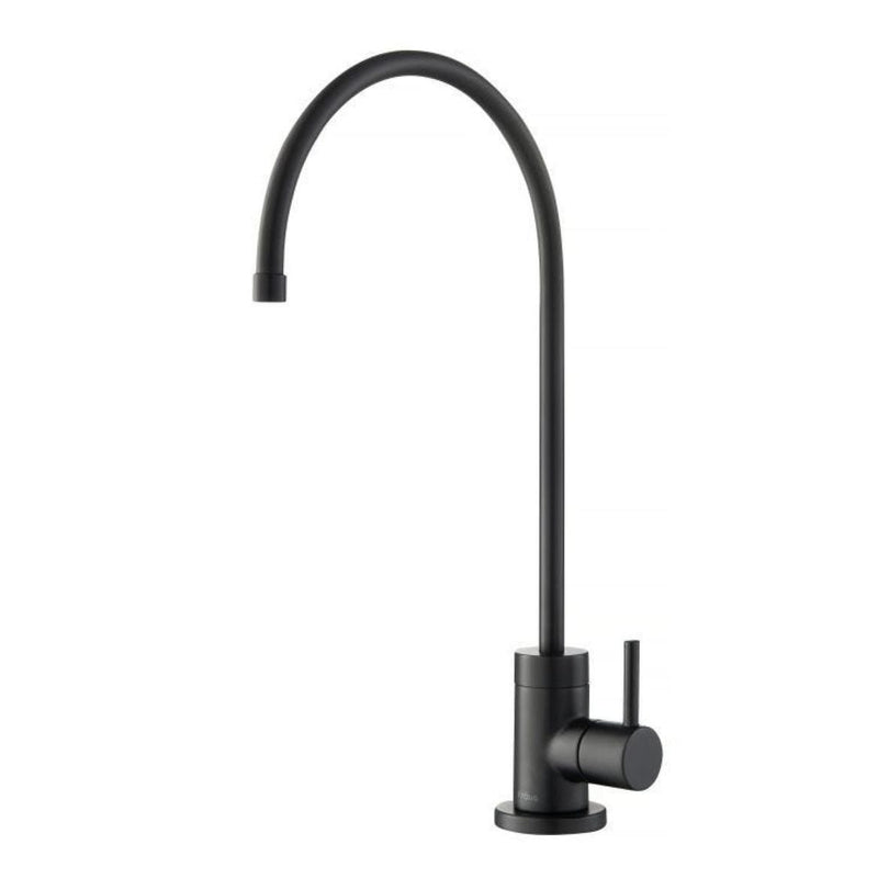 Purita Lead-Free Kitchen Water Filter Faucet, Matte Black X182