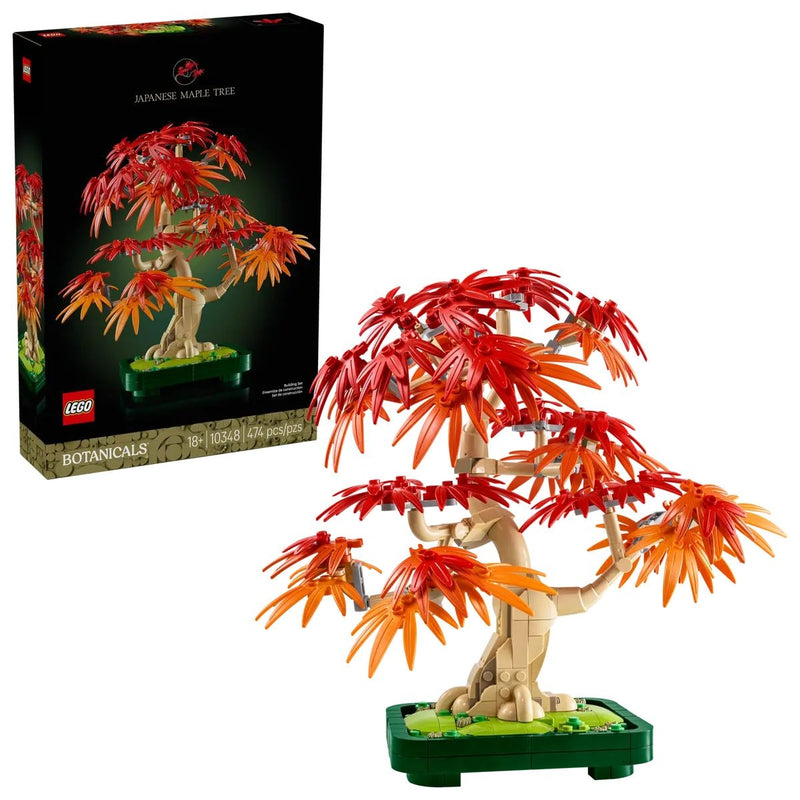 Botanicals Japanese Red Maple Bonsai Tree - 10348, 474-pcs, Ages 18+ T9551