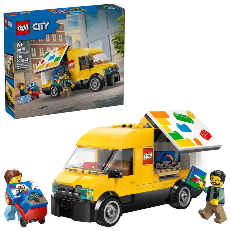 City The Van Toy Truck Building Set - 60500, 276-pcs, Ages 6+ Z6532