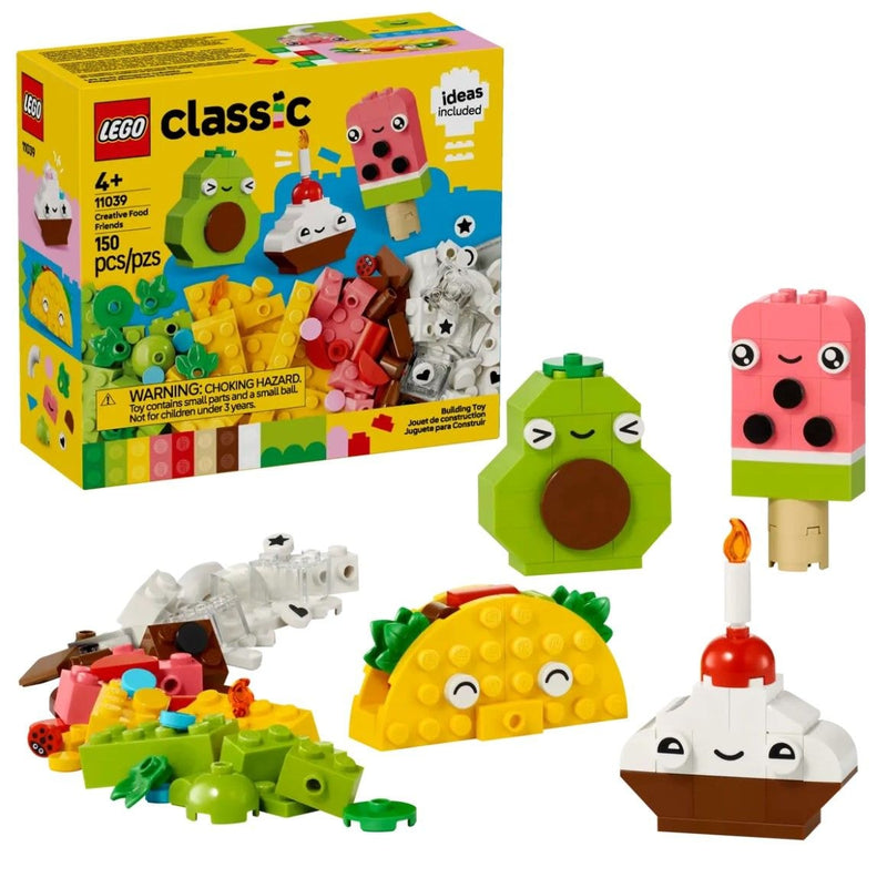 Classic Creative Food Friends - 11039, 150-pcs, Ages 4+ J7965