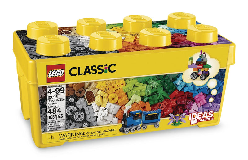 Classic Medium Creative Brick Box Building Toy Kit, 484-pc C3255