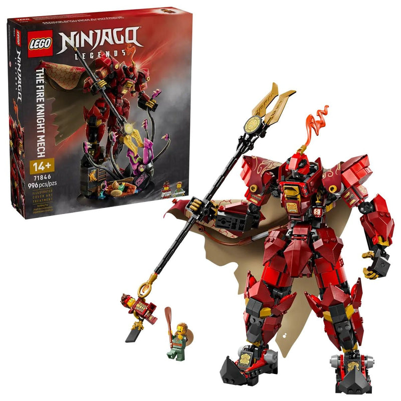 The Fire Knight Mech - 71846, 996-pcs, Ages 14+ J1849