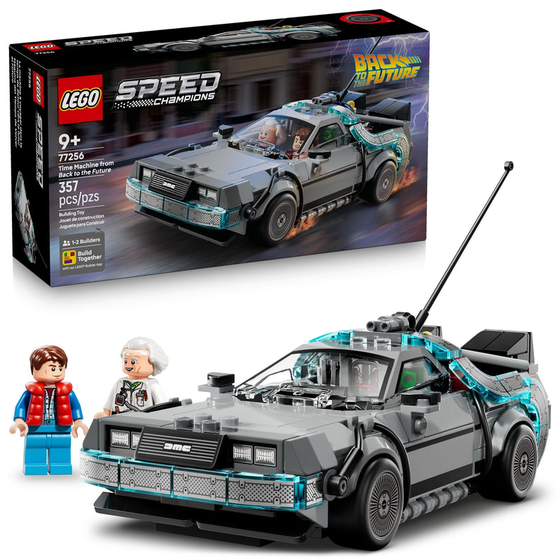 Speed Champions Time Machine From Back To The Future - 77256, 357-pcs, Ages 9+ Z1994