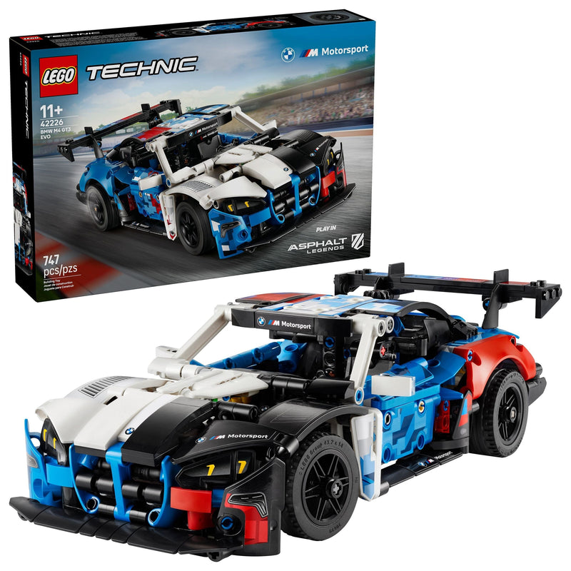 Technic M4 GT3 EVO Race Car - 42226, 747-pcs, Ages 11+ X6813
