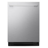 LG 24 in. Smart FlushFit Top Control Dishwasher with QuadWash Pro