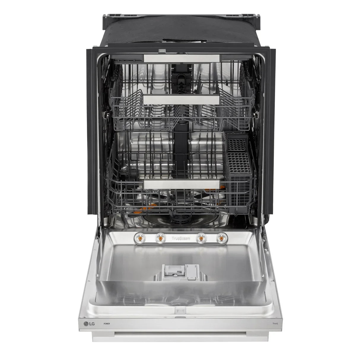 LG 24 in. Smart FlushFit Top Control Dishwasher with QuadWash Pro