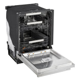 LG 24 in. Smart FlushFit Top Control Dishwasher with QuadWash Pro