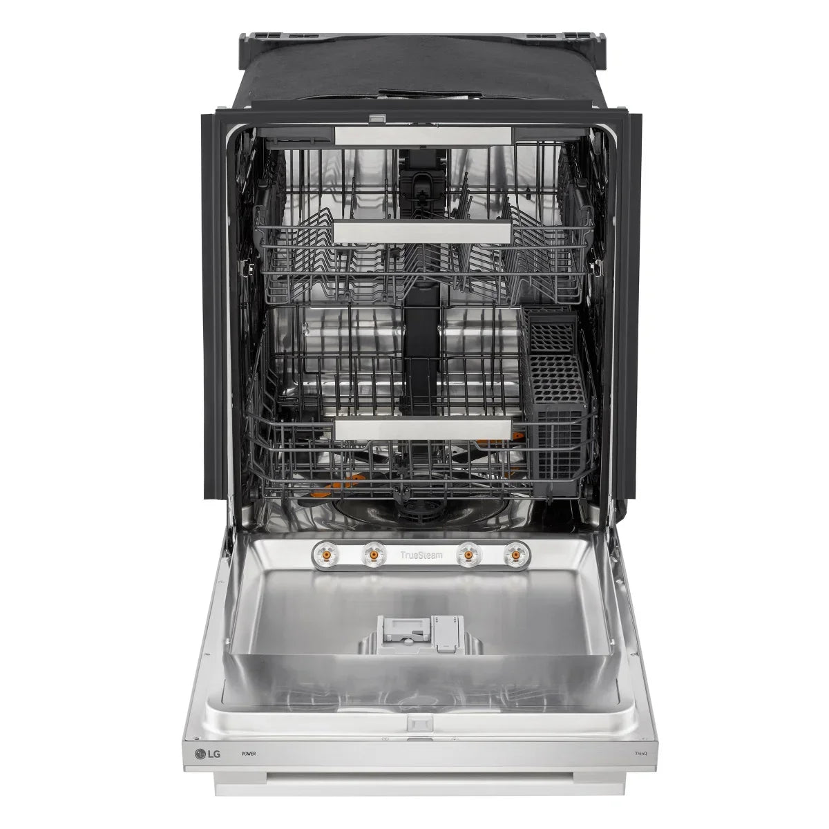 LG 24 in. Stainless Steel FlushFit Top Control Dishwasher with AutoVentDry and Floor Status Indicator