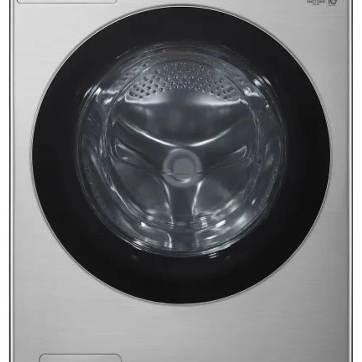 LG 27 in. 5.8 cu ft. Graphite Steel Front Load Washer with AI DD and TurboWash