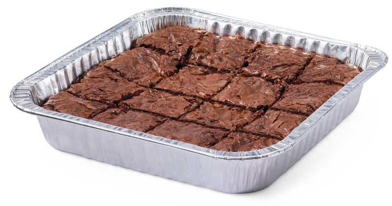 Disposable Square Cake Pan with Lid, 9-in, 3-pk T5357