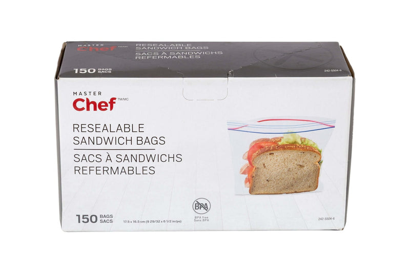 Double Seal Sandwich Bag, 150-pk N5172