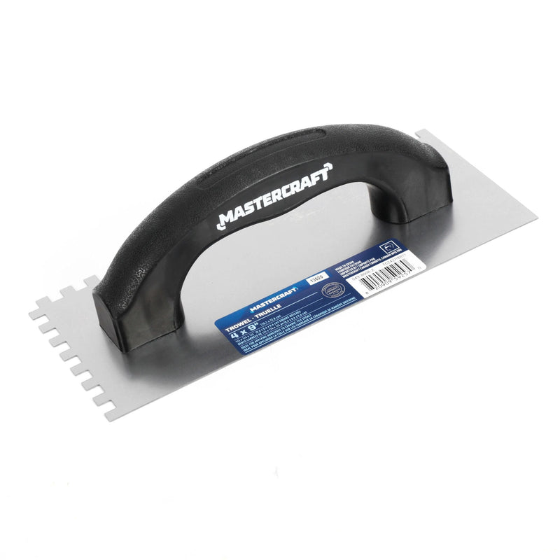 Steel Square-Notch Adhesive Trowel For Ceramic Tile & Flooring T2240