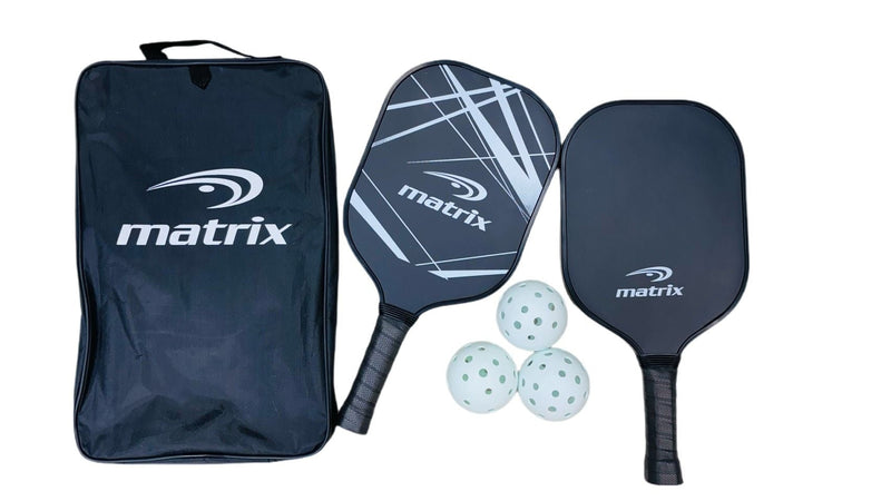 Recreational Official Size Pickleball Paddle/Racket & Ball Set, 5-pc E5905